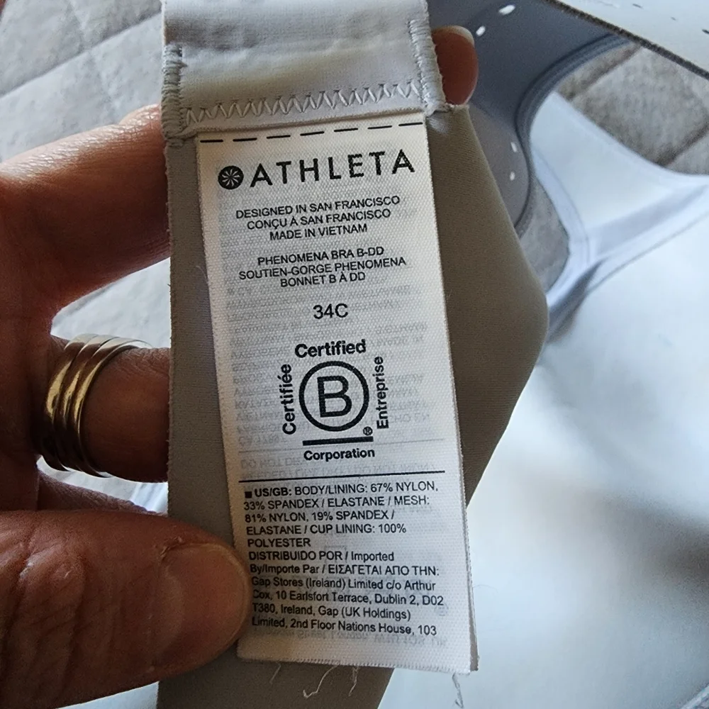 Athleta‎ Phenomena Sports Bra Size 34C